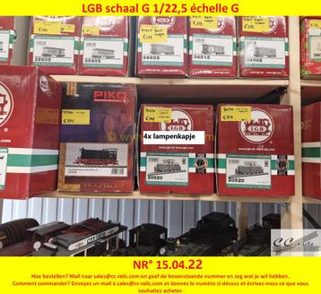 LGB à vendre. Locomotives, wagons, rails, ponts, décor beschikbaar voor biedingen