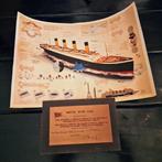 TITANIC Map. RMS TITANIC - White Star Line. and passenger, Antiek en Kunst