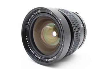Minolta MC W Rokkor NL 2.8/21mm Objectif grand-angle