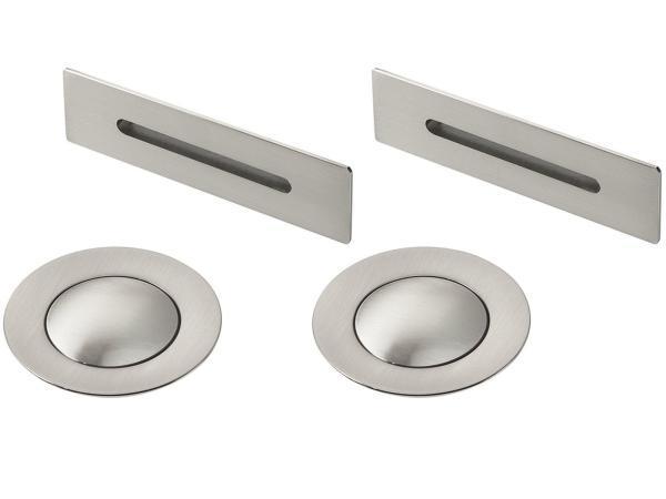 Veiling - 2x Beaux badafvoer en overloop Lilas geborsteld rv, Doe-het-zelf en Bouw, Sanitair