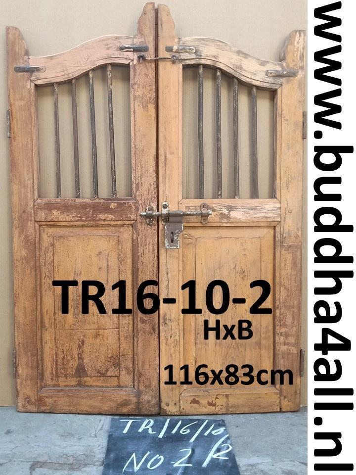Tuinpoort van oud teak, tuinhek, hekwerk, poort, klapdeur, Tuin en Terras, Tuinpoorten, Nieuw, Hout, Looppoort, 100 tot 150 cm