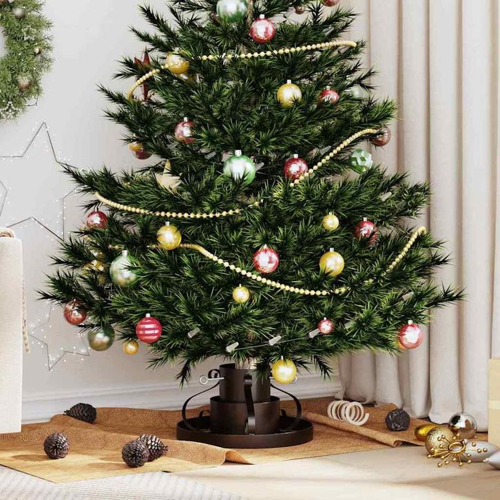 vidaXL Kerstboomstandaard Antiek koper 40 x 40 x 20.5 cm, Diversen, Kerst, Nieuw, Verzenden