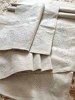 Antiek huishoudtextiel. Prachtige beddengoedset van, Antiek en Kunst