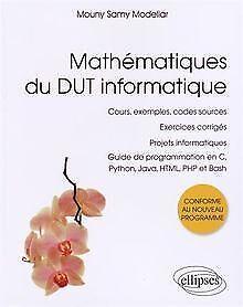 Mathématiques du DUT Informatique Guide de Programm...  Book, Livres, Livres Autre, Envoi