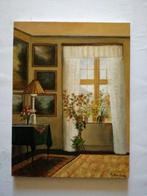 A. Della Valle (XX), da Carl Vilhelm - Interno elegante, Antiek en Kunst