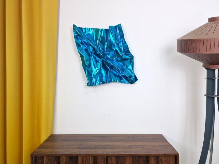 José Soler Art - Steel Silk. Gold - XL, Antiek en Kunst, Kunst | Designobjecten