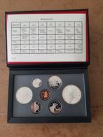 Canada. Proof Set 1987 à 1991, 5 coffrets (Zonder, Postzegels en Munten