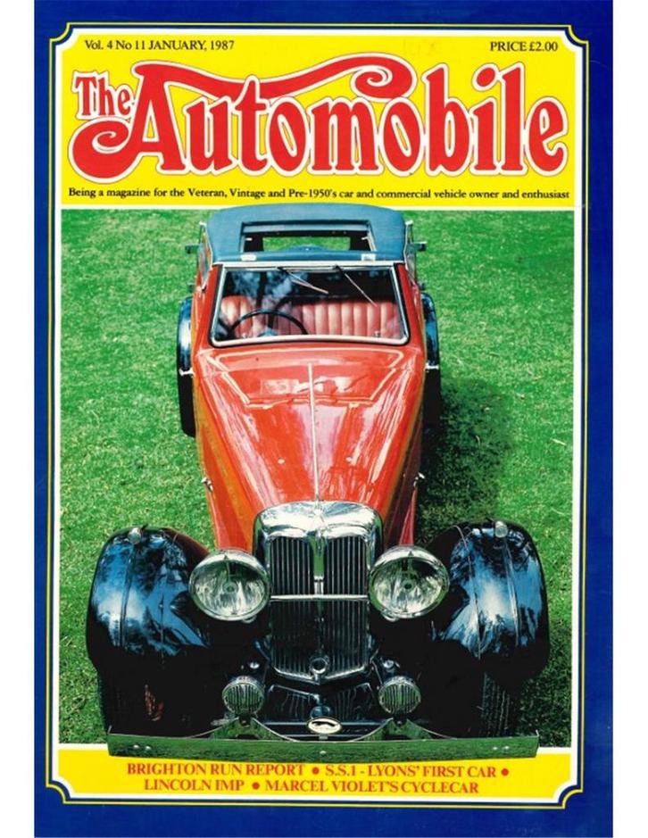 1984 THE AUTOMOBILE MAGAZINE 11, Boeken, Auto's | Folders en Tijdschriften, Ophalen of Verzenden