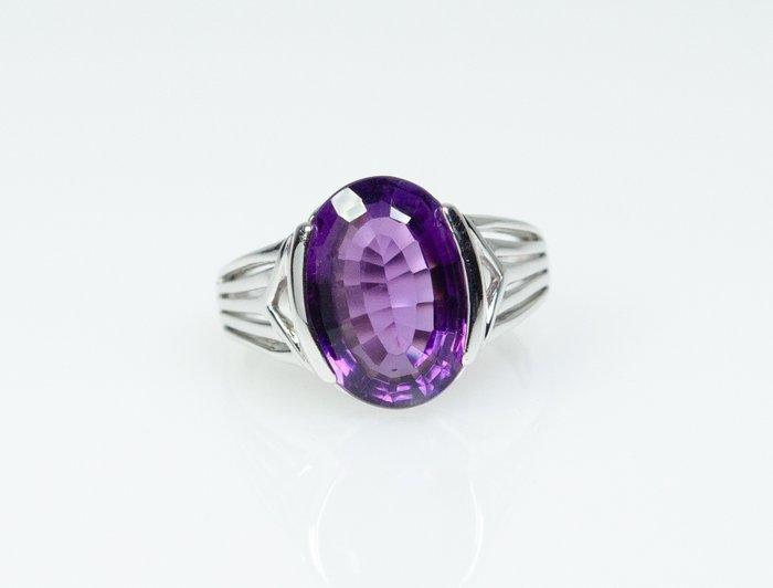 Zonder minimumprijs - Ring - 925 zilver - 7,00 ct, Handtassen en Accessoires, Ringen