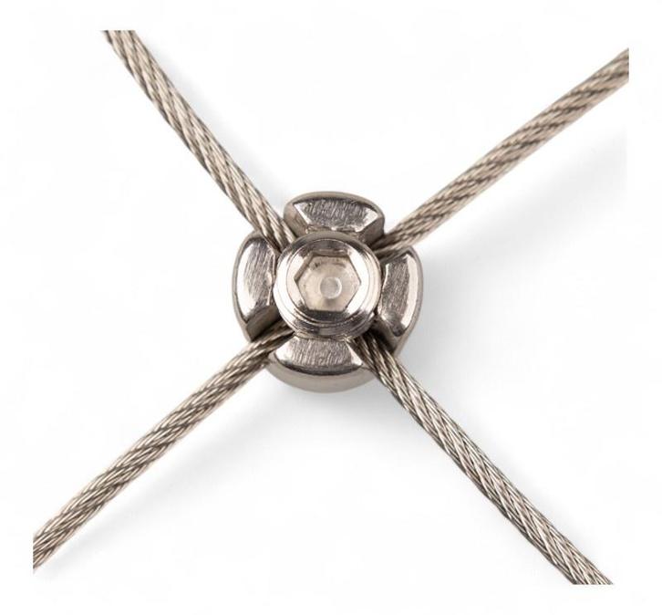 Plant Klimhulp kruisschroef Rvs Trellis 3mm, Tuin en Terras, Overige Tuin en Terras, Verzenden