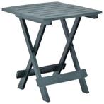 vidaXL Tuintafel inklapbaar 45x43x50 cm kunststof groen, Tuin en Terras, Tuintafels, Verzenden, Nieuw