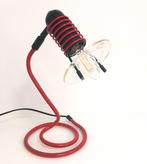 Bureaulamp - Designer rood en zwarte snake spirit bureaulamp