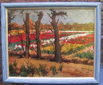 Arend Jan van Driesten (1878-1969) - Bollenvelden