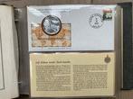 Penning - 50 Sterling zilveren penningen van De Grootste, Postzegels en Munten
