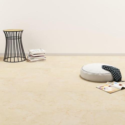 vidaXL Vloerplanken zelfklevend 5,11 m² PVC beige, Doe-het-zelf en Bouw, Vloerdelen en Plavuizen, Nieuw, Verzenden