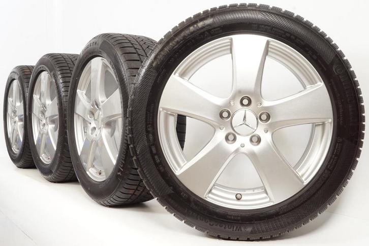 Mercedes C Klasse W205 17 inch velgen + Winterbanden Contine, Auto-onderdelen, Banden en Velgen, Ophalen of Verzenden