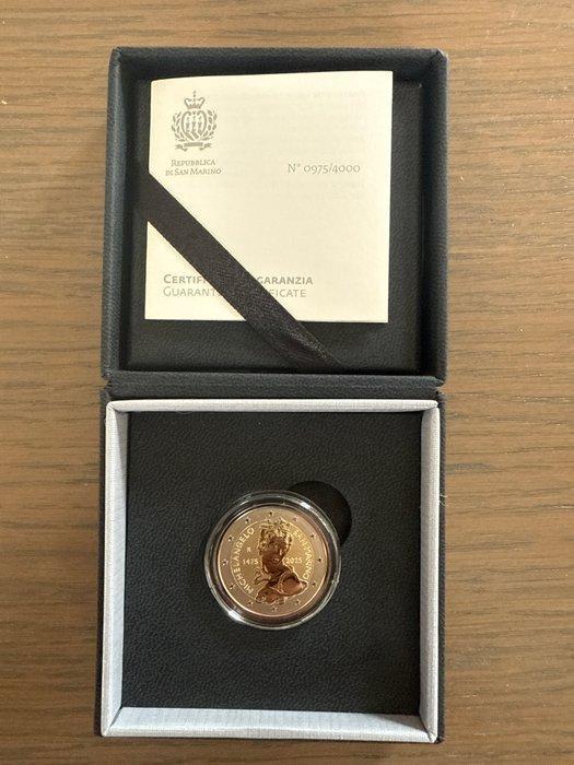San Marino. 2 Euro 2025 Michelangelo - Reverse Proof, Postzegels en Munten, Munten | Europa | Euromunten