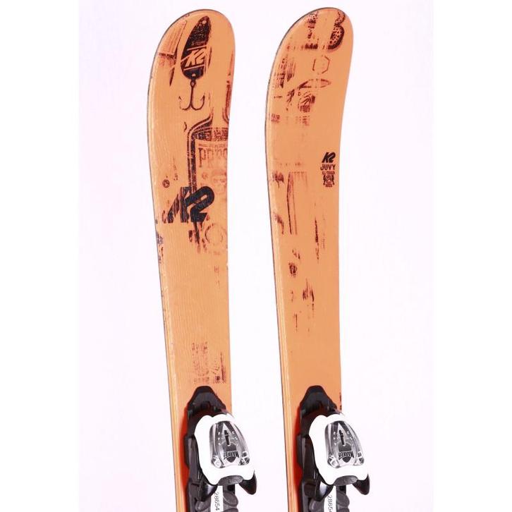 129 139 kinder skis K2 JUVY JR, orange, freestyle, twintip, Sport en Fitness, Skiën en Langlaufen, Verzenden