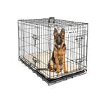 MaxxPet Hondenbench met Plaid - Zwart - Incl. Plaid - 122..., Dieren en Toebehoren, Hondenbenches, Ophalen of Verzenden, Nieuw