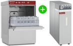 Glazenspoelmachine + Osmose | Mand 400x400 | Afvoerpomp |, Verzenden, Nieuw in verpakking