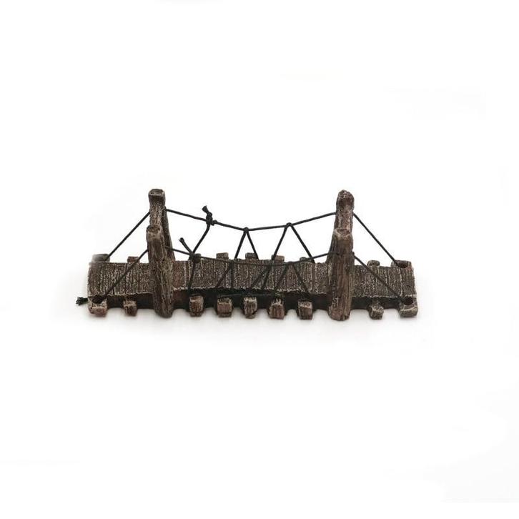 Houten loopbrug small OS-170 - aquarium decoratie, Dieren en Toebehoren, Vissen | Aquaria en Toebehoren, Sierelement, Nieuw, Ophalen of Verzenden