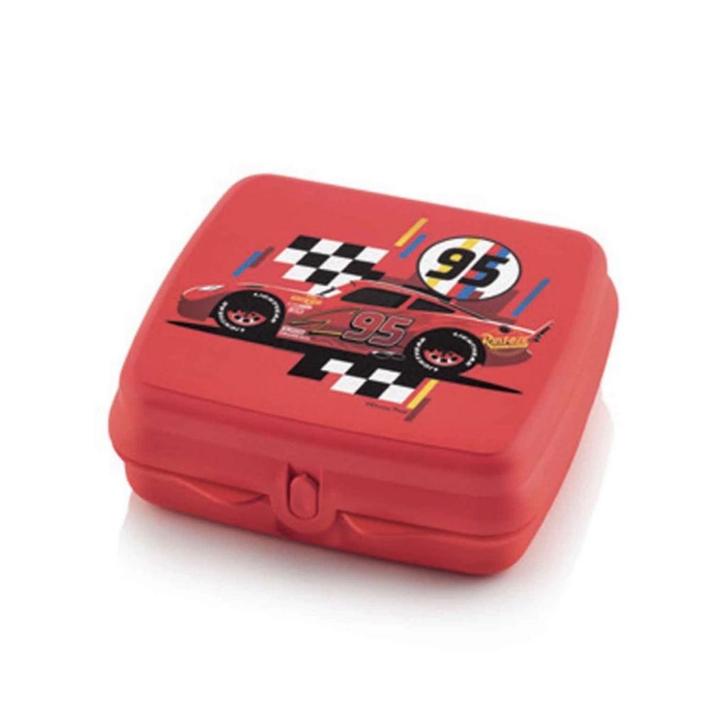 Tupperware Eco Sandwichdoos Cars, Huis en Inrichting, Keuken | Tupperware, Nieuw, Verzenden