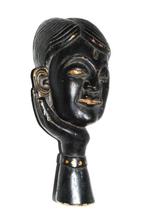 Oude staande masker Newar, 25 cm, altaarritueel, zeldzaam,