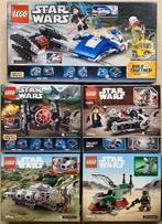 Lego Set - Star Wars - 5 boxes with Microfighters + Minifigs
