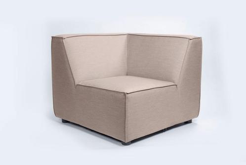 Flow. Cube hoekelement taupe chiné |   Sunbrella | SALE, Tuin en Terras, Tuinsets en Loungesets