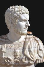 sculptuur, Busto imperatore Caracalla - 82 cm - Marmer, Antiek en Kunst