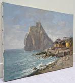 Sergei Flitov (1964) - Soir en Crimée - Falaise Diva par, Antiek en Kunst, Kunst | Schilderijen | Klassiek