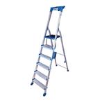 Alumexx Twin-Deck Huishoudtrap, Doe-het-zelf en Bouw, Ladders en Trappen, Verzenden, Nieuw, Trap