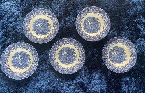 Enoch Wedgwood - Eetservies (5) - Woodland - Keramiek,, Antiek en Kunst, Antiek | Meubels | Tafels