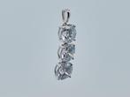 Zonder minimumprijs - Hanger - 14 karaat Witgoud - 2.14ct.