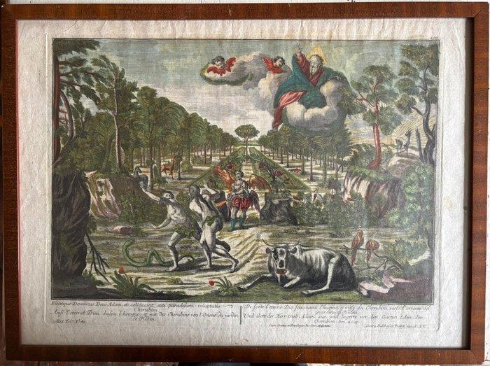 Georg Balthasar Probst (1732-1801) - Adam en Eva (2 prints), Antiek en Kunst, Antiek | Overige Antiek
