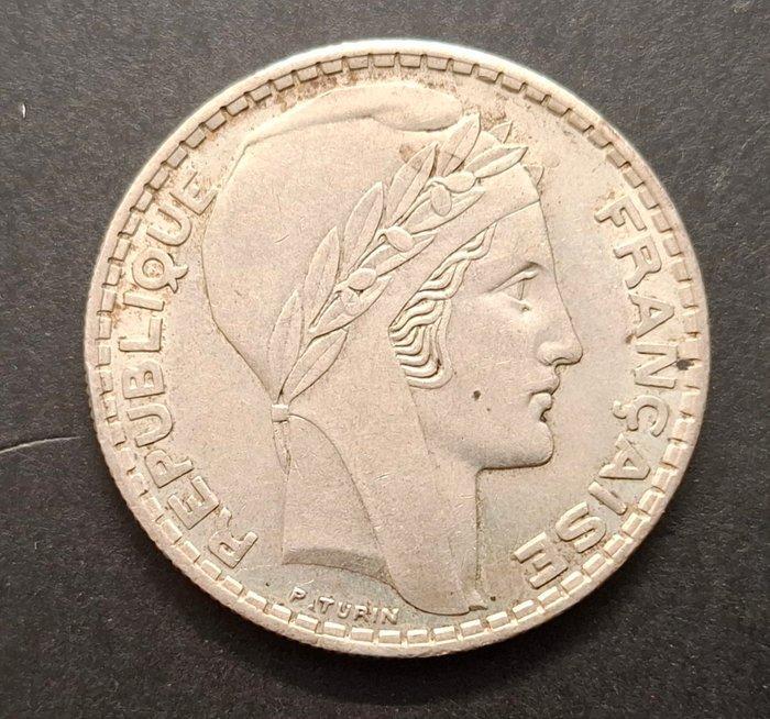 Frankrijk. 20 Francs 1937 Turin (Zonder Minimumprijs), Postzegels en Munten, Munten | Europa | Euromunten