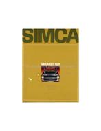 1968 SIMCA 1301 / 1501 BROCHURE NEDERLANDS, Ophalen of Verzenden, Nieuw
