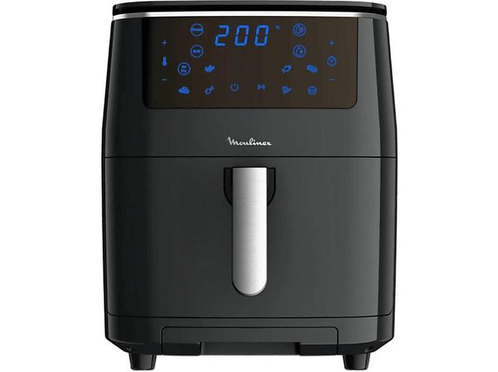 Moulinex -  Airfryer Easy Fry Grill & Steam  - Zwart, Elektronische apparatuur, Airfryers, Airfryer, Nieuw, 1000 t/m 1499 gram