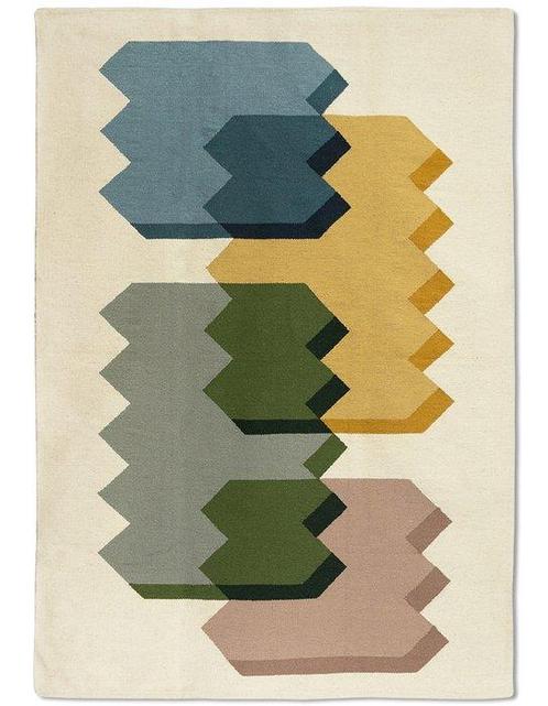 Nilo Kilim - Kelim - 225 cm - 160 cm - Tapis kilim fait main, Antiek en Kunst, Kunst | Designobjecten