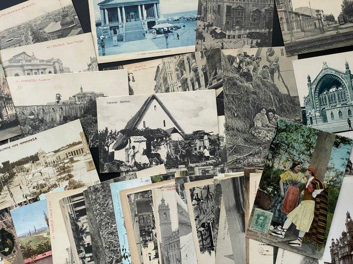 Spanje - Valencia - Ansichtkaart (50) - 1910-1950, Collections, Cartes postales | Étranger