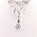 Collier ras du cou - 18 carats Or blanc - 0.20ct. tw.