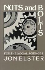 Nuts and bolts for the social sciences, Verzenden, Nieuw