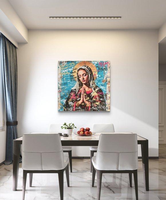 Nina Nox - Mater Consolationis XL, Antiquités & Art, Art | Peinture | Moderne