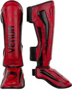 Venum Muay Thai Kickboks Scheenbeschermers Elite Rood Camo, Verzenden, Nieuw, Overige