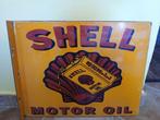 Shell Motor Oil - Emaille plaat - Staal