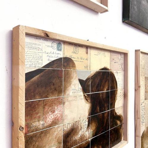 fabio imperiale - aroma, Antiek en Kunst, Kunst | Schilderijen | Modern