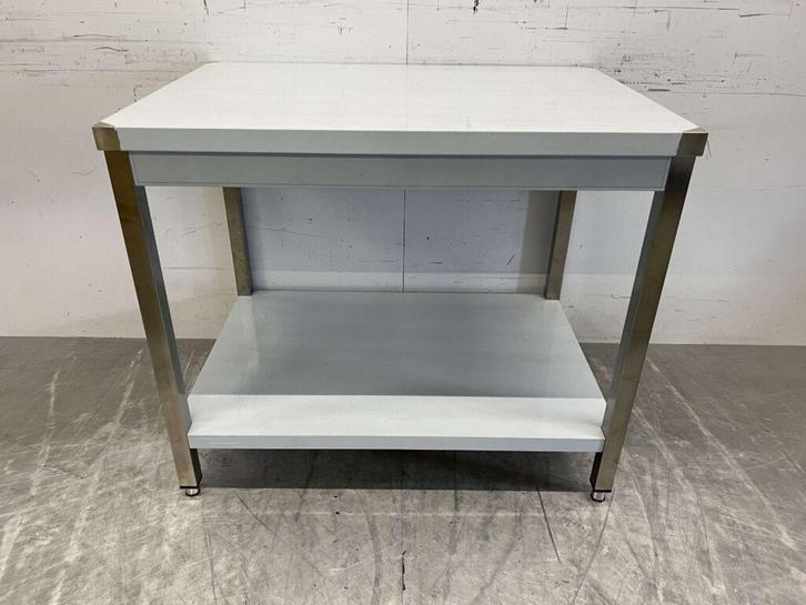RVS Werktafel Tafel Basic-line 100 x 70 x 88 cm Horeca, Zakelijke goederen, Horeca | Meubilair en Inrichting, Ophalen of Verzenden