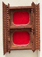 Fotolijst - Hout , fluweel enz - Dubbele fotolijst