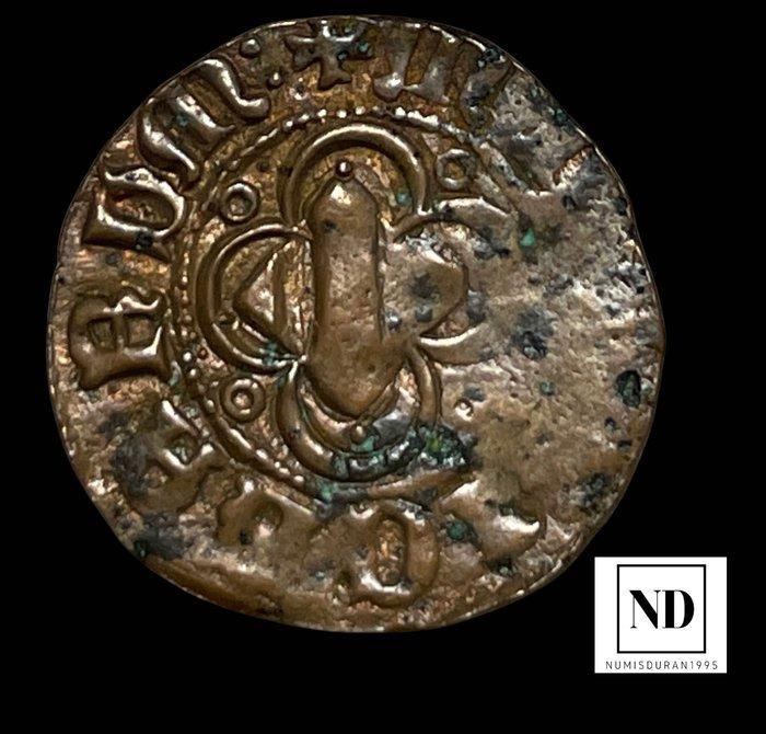 . Koninkrijk Aragón Alfonso IV ( 1416-1458). Dinero, Postzegels en Munten, Munten | Europa | Niet-Euromunten