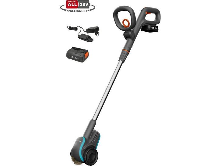 GARDENA EasyWeed 1800/18V P4A - Accu-onkruidborstel -, Tuin en Terras, Onkruidbranders, Zo goed als nieuw, Verzenden